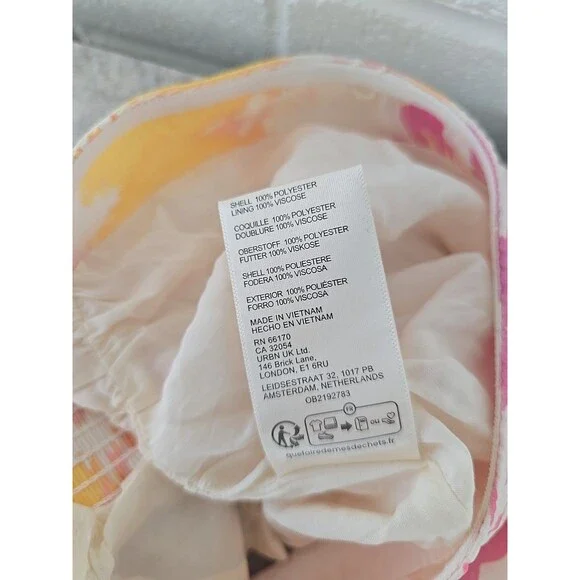 Free People Better Than That Tube Top Size S NWT Floral Print Boho - Picture 12 of 13